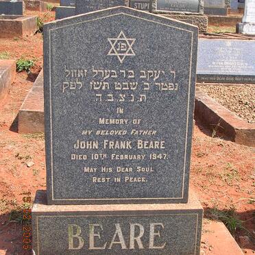 BEARE John Frank -1947