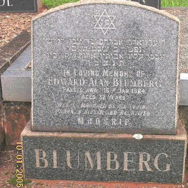 BLUMBERG Edward Alan -1964