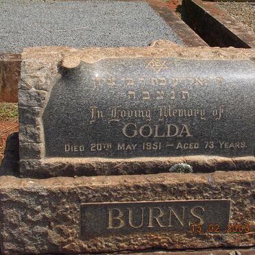 BURNS Golda -1951