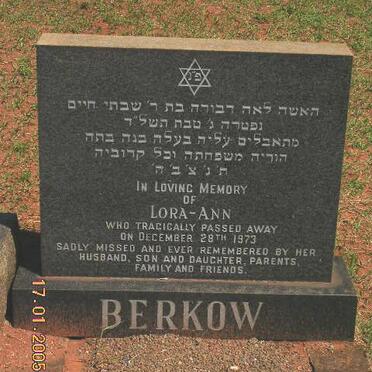 BERKOW Lora-Ann -1973