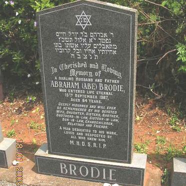 BRODIE Abraham -1967