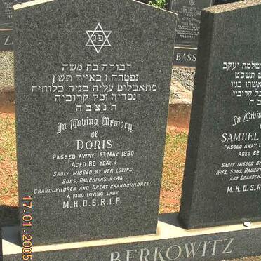 BERKOWITZ Doris -1990