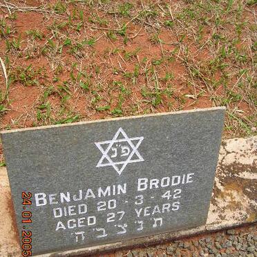 BRODIE Benjamin -1942