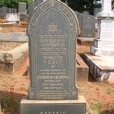 BUNING Deborah -1942