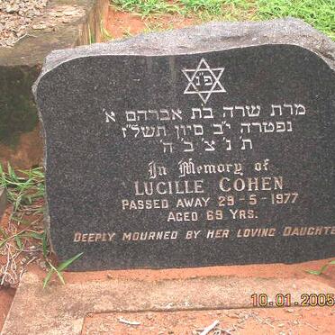 COHEN Lucille -1977