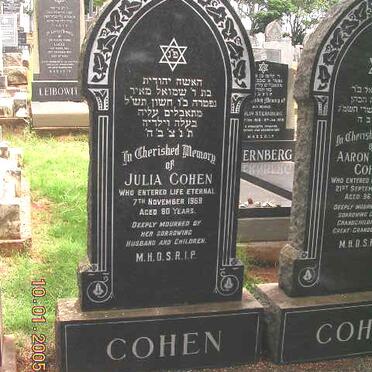 COHEN Julia -1969