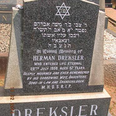 DREKSLER Herman -1958