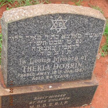 DOBRIN Thekla -1957