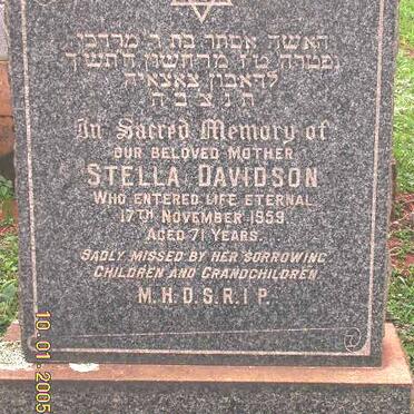 DAVIDSON Stella -1959