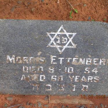 ETTENBERG Morris -1954