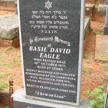 EAGLE Basil David -1971