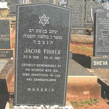 FISHER Jacob 1910-1987