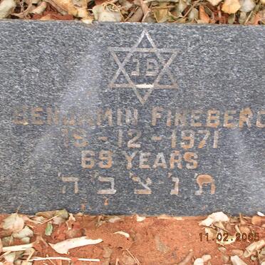 FINEBERG Benjamin -1971
