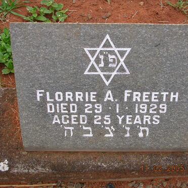 FREETH Florrie A. -1929