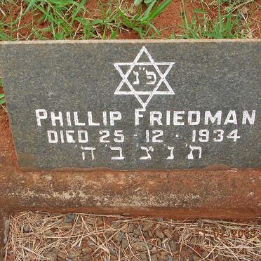 FRIEDMAN Phillip -1934