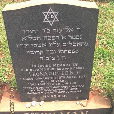 FIVELMAN Leonard -1971