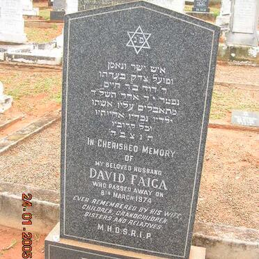 FAIGA David -1974