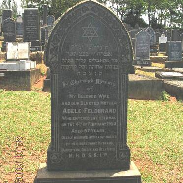 FELDBRAND Adele -1950