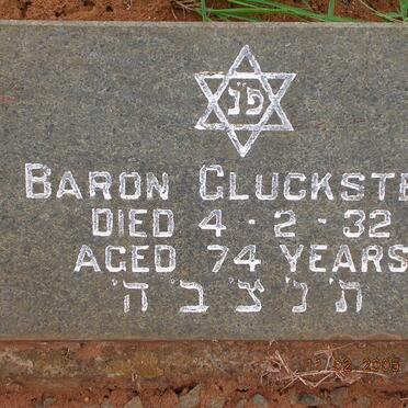 GLUCKSTEIN Baron -1932