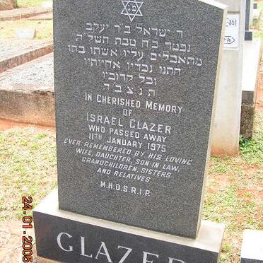 GLAZER Israel -1975