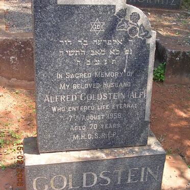 GOLDSTEIN Alfred -1958