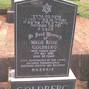 GOLDBERG Millie Rose -1993
