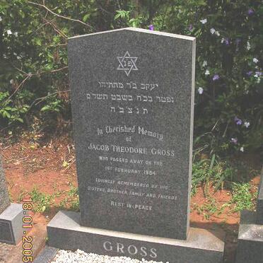 GROSS Jacob Theodore -1984