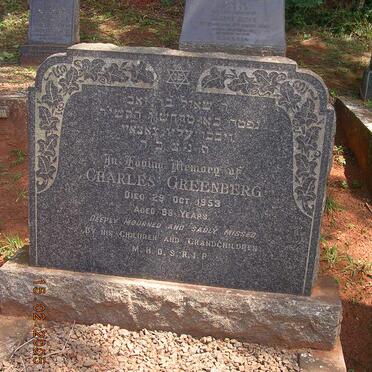 GREENBERG Charles -1953