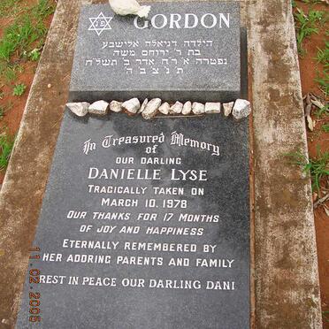 GORDON Danielle Lyse -1978