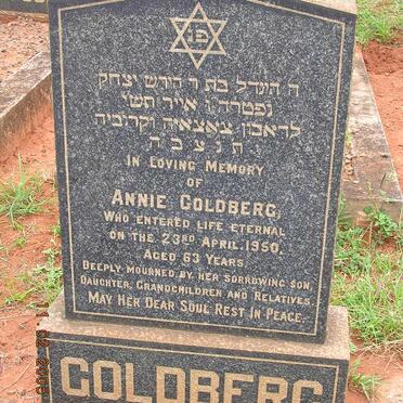 GOLDBERG Annie -1950