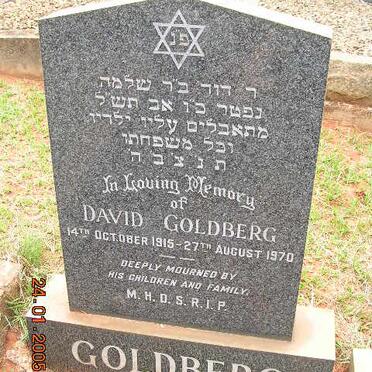 GOLDBERG David 1915-1970
