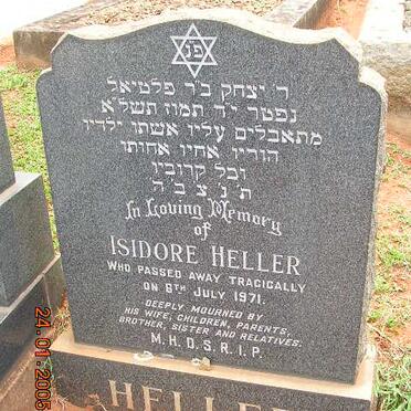 HELLER Isidore -1971