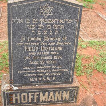 HOFFMANN Philip -1937