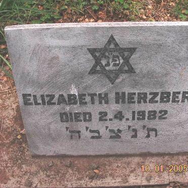 HERZBERG Elizabeth -1982