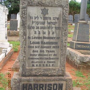 HARRISON Louis -1933