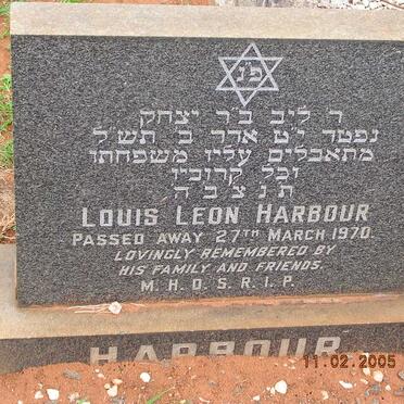 HARBOUR Louis Leon -1970