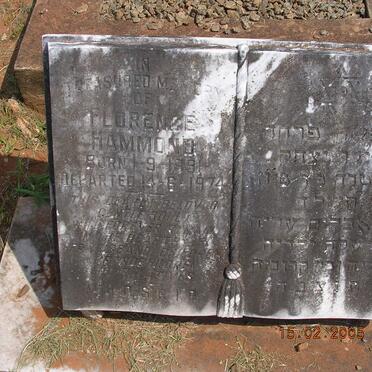 HAMMOND Florence 1891-1974