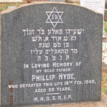 HYDE Phillip -1940