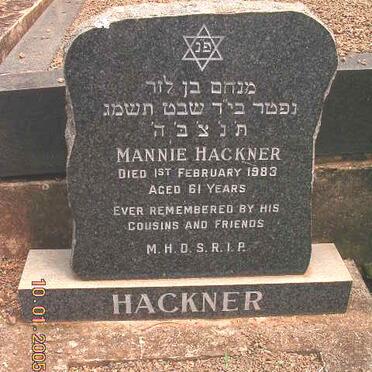 HACKNER Mannie -1983