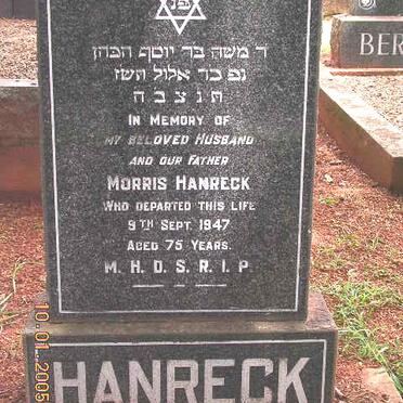 HANRECK Morris -1947