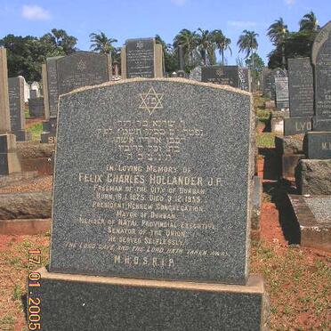 HOLLANDER Felix Charles 1875-1955