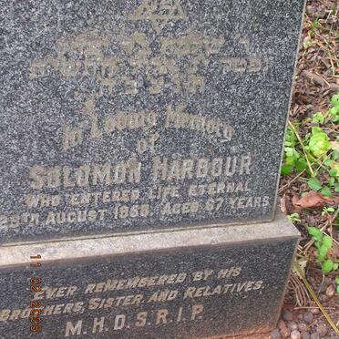 HARBOUR Solomon -1958