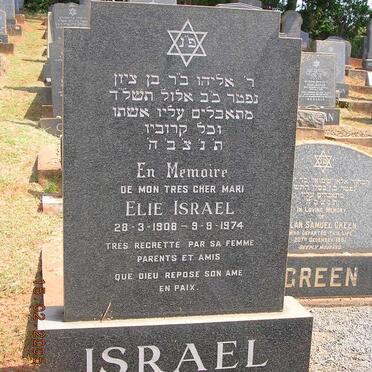 ISRAEL Elie 1908-1974