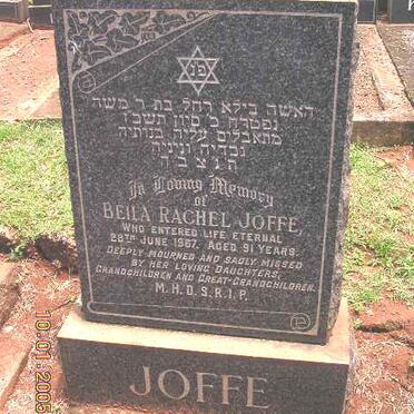 JOFFE Beila Rachel -1967