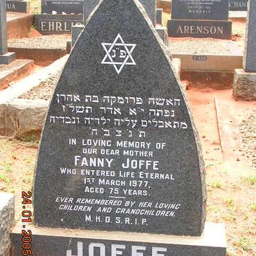 JOFFE Fanny -1977