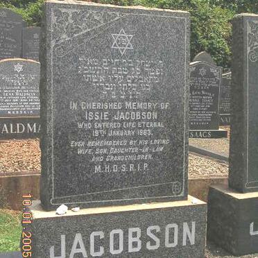 JACOBSON Issie -1963