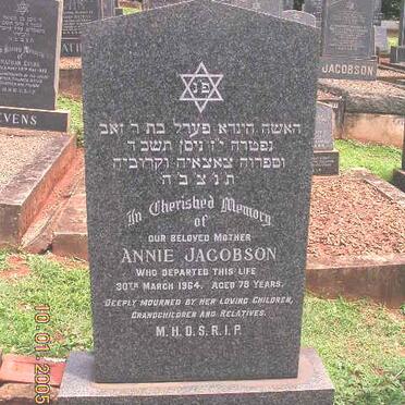 JACOBSON Annie -1964