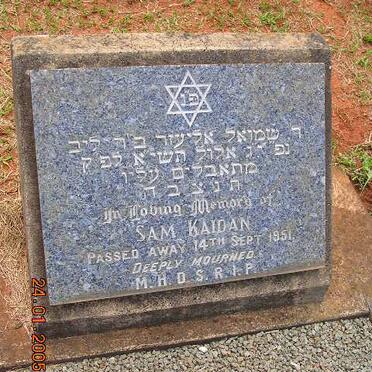 KAIDAN Sam -1951