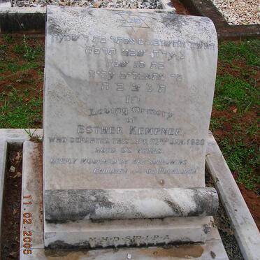KEMPNER Esther -1928