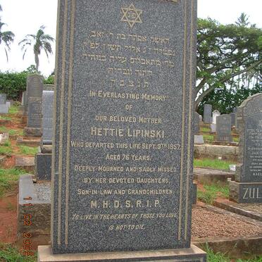 LIPINSKI Hettie -1957